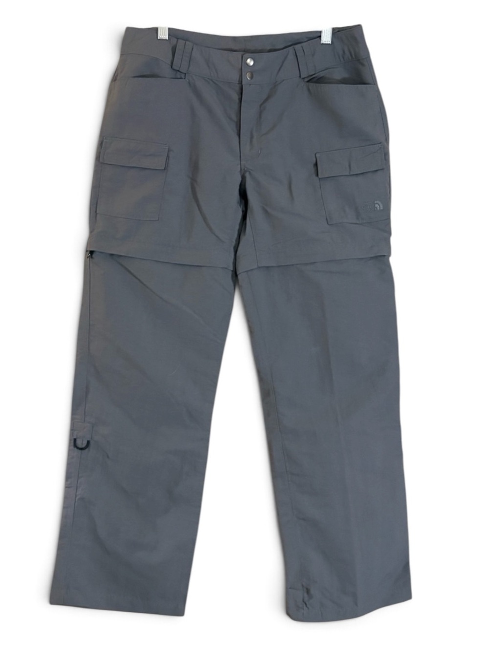 The North Face Gray Convertible Hiking Cargo Pants/ Shorts